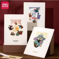 得力(deli)哈利·波特40页试卷册 资料试卷文件收纳册文件保护办公用品 混色72688