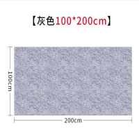 毛毡垫书画毛笔练字书法专用加厚羊毛毡布画毡灰色100*200cm