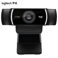 罗技(Logitech) C922高清网络摄像头 黑色