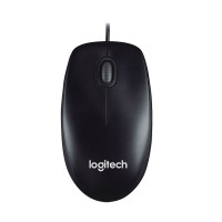 罗技(logitech)M100r 有线鼠标 黑色