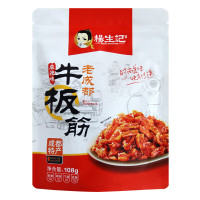 杨生记麻辣味牛板筋108g*30袋 麻辣味整箱