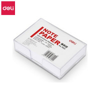 得力(deli) 7602 便签便条纸 147x101mm (单位:盒) 白