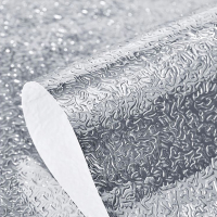 墨斗鱼 厨房防油贴纸0.6*10m银色橘皮纹5822(单位:件)(H)