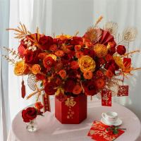 Ownme 福气满满新年春节年宵花 鲜花抱抱桶