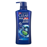 清扬男士去屑洗发露活力运动薄荷型500g