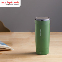 摩飞电器(Morphyrichards)电水壶 烧水壶便携式旅行电热水壶 冲奶泡茶办公室养生保温杯 MR6060绿