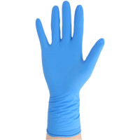 绿海星 丁腈乳胶手套 50付/盒 1盒