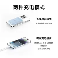 ANKER安克 苹果磁吸充电宝MAGSAFE便携 无线充电宝苹果可用自带TYPE-C线 适苹果IPHONE14/13