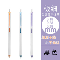 得力(deli) 企业优选 ZW碳素笔紫色 12支/盒