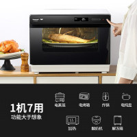 松下(Panasonic) 蒸烤箱 家用蒸烤箱一体机多功能蒸汽烤箱大容量智能电烤箱蒸烤一体机NU-TM210W