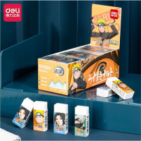 得力(deli)火影洁净橡皮学生绘画考试橡皮擦71149 单块装 21块起售