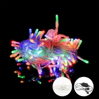 24V低压led灯串满天星彩灯含24V控制器 高品质10米100灯 彩色