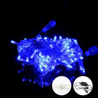 24V低压led灯串满天星彩灯含24V控制器 高品质30米300灯 蓝色