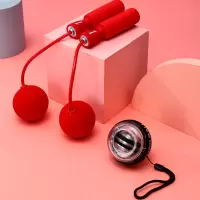 特斯恩(TESIEN) 特斯恩运动套餐手臂训练(腕力球+无绳跳绳)负重球健身燃脂跳绳器材