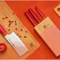 双立人 ZWILLING NOW S系列刀具5件套(石榴)54350-000-722双立人 ZWILLING NOW