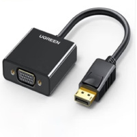 UGREEN/绿联 20415 DP转VGA转换器 黑色(件)