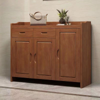 馨德奈 XDN-XG01 实木鞋柜现代中式三门(单位:套)