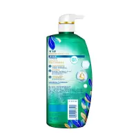 海飞丝洗发水无硅油洗发水去屑去油洗发水菁纯丝滑650ml 蓬松清香型