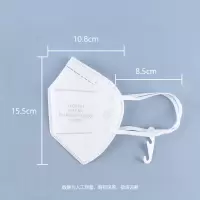 防护口罩 ZKG9501 防飞沫防雾霾 50只/盒(整盒销售)