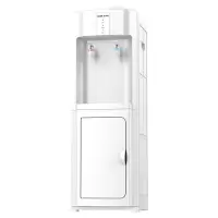 奥克斯(AUX)饮水机家用立式冷热型快速加热上置水桶饮水器YR-5-X-9白色温热