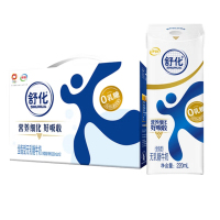 伊利舒化全脂无乳糖牛奶220ml*12盒/箱