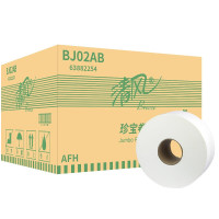 清风 BJ02AB 清风双层240米大卷纸(91mm×120mm/节)×240米/卷×12卷/箱 单位:箱