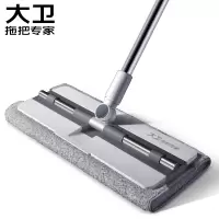 大卫P8夹布式平板拖把 1杆2布