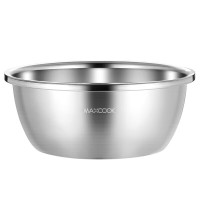 美厨菜盆 304不锈钢盆调料盆 加大加厚味斗36CM±2mm 可用电磁炉