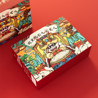 周黑鸭 霸气宠爱礼 鸭腿鸭胗鸭脖豆干 零食大礼包 卤味礼盒1420g