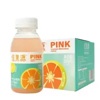 佳果源复合果汁高端饮料整箱小瓶装小粉柠复合果汁250g*9