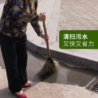other 手工大扫把竹扫把庭院扫把笤帚车间铁扫帚户外院子大扫帚加厚加密无叶扫重物