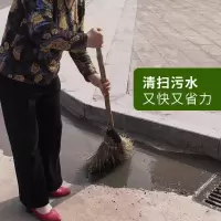 other 手工大扫把竹扫把庭院扫把笤帚车间铁扫帚户外院子大扫帚加厚加密无叶扫重物