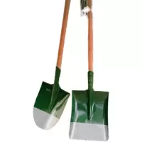美科(MYTEC)大铁锨锰钢铁锹户外铁铲子挖土种菜神器农用工具挖树防汛植树铁铲 方头铁锨+1.4米木柄