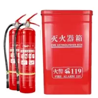 淮海灭火器套装 4KG干粉灭火器*2 配套灭火器箱*1