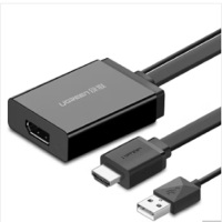 UGREEN/绿联,50744,HDMI 2进1出KVM切换器