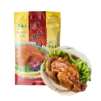 月盛斋北京特产五香酱鸡550g正宗北京特产中华老字号卤味熟食
