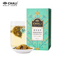 CHALI茶里花草茶桂花龙井茶茉莉绿茶袋泡茶36g(随机发货)