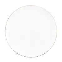铂宝陶瓷烟碟 金色镶边 直径12*高1.5cm