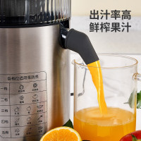 LETGOO榨汁机机身不锈钢 304不锈钢刀盘刀网 杯体高硼硅玻璃 800ml果汁杯 LG-JE985