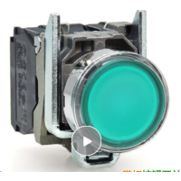 带指示灯按钮; XB4-BW33B5 按钮颜色:绿色 一个