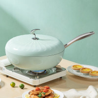 德铂(Debo)伊丽莎白(炒锅)32cm DEP-842