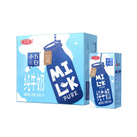 三元小方白纯牛奶200ml*24盒 家庭量贩装 礼盒装 年货送礼