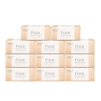 洁柔抽纸 粉Face可湿水柔韧3层120抽面巾纸*18包 M号粉Face 1箱 单位:箱