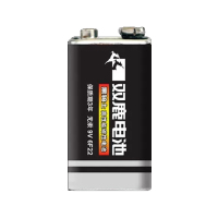 双鹿9v万用表万能表专用方块电池6F22