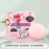 爱敬 玫瑰樱花香皂100G