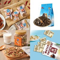 盒马-零食组合-B款(甜辣鸭脖、每日坚果、山核桃瓜子、冰糖脆马蹄)