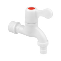 XMSJ塑料水龙头厨房浴室卫生间自来水嘴洗衣机龙头 pvc4分水龙头