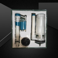 XMSJ 马桶配件水箱进水阀排水阀老式专用抽水冲上下水器坐便器按钮套装
