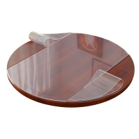 seao 无味pvc透明圆桌垫透明软板PVC软玻璃桌垫防水防油防烫 圆形餐桌垫 直径100