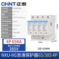 正泰(CHNT)浪涌保护器NXU-Ⅱ 65kA/385V 4P 1个装